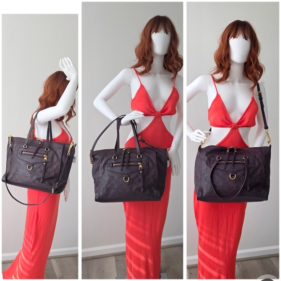 Auth Louis Vuitton Empreinte Lumineuse Aube Tote Bag - Picture 3 of 10